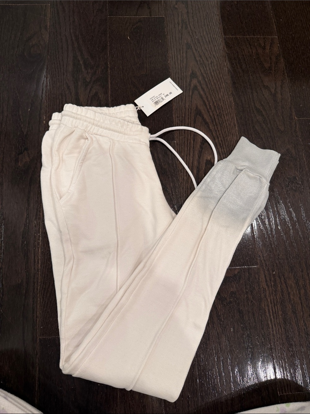 Cotton Citizen Cream Ombre Jogger Pants